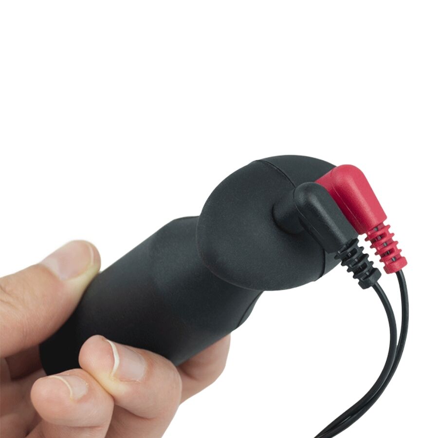 Cavi stimolatori ElectraStim a 90 gradi, accessori per dispositivi di stimolazione elettrica, con connettore angolato.