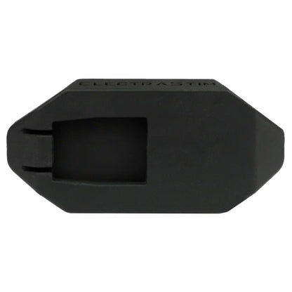 Spina anale in pelle nero di ELECTRASTIM ELETTROSPINA ANALE MR-S-LEATHER, con dettagli in pelle e design ergonomico