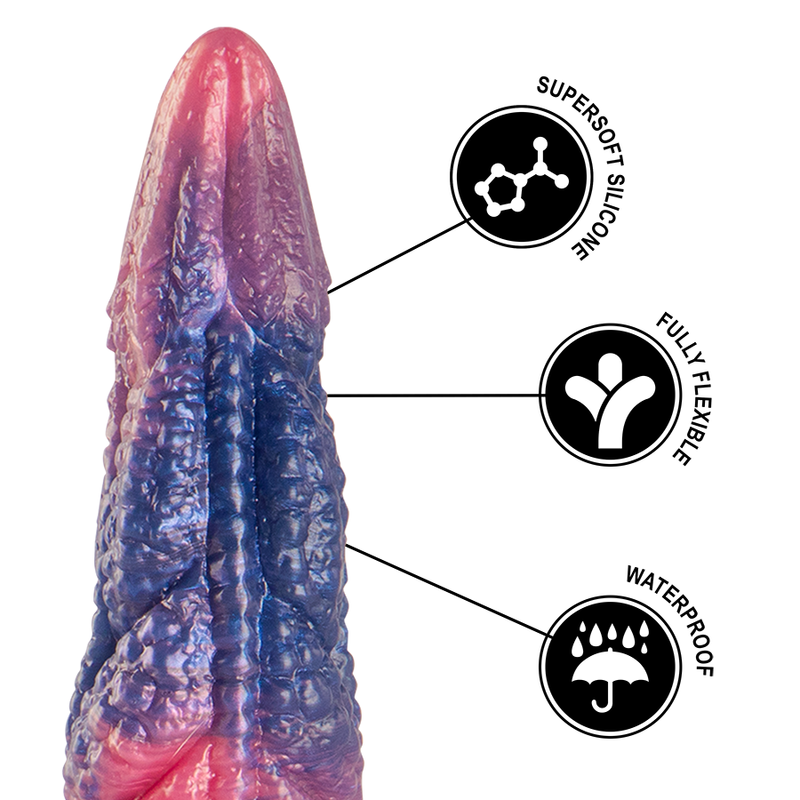 Dildo Dionysus di EPIC, dettaglio del giocattolo erotico elegante e realistico, con finiture di alta qualità e design raffinato.