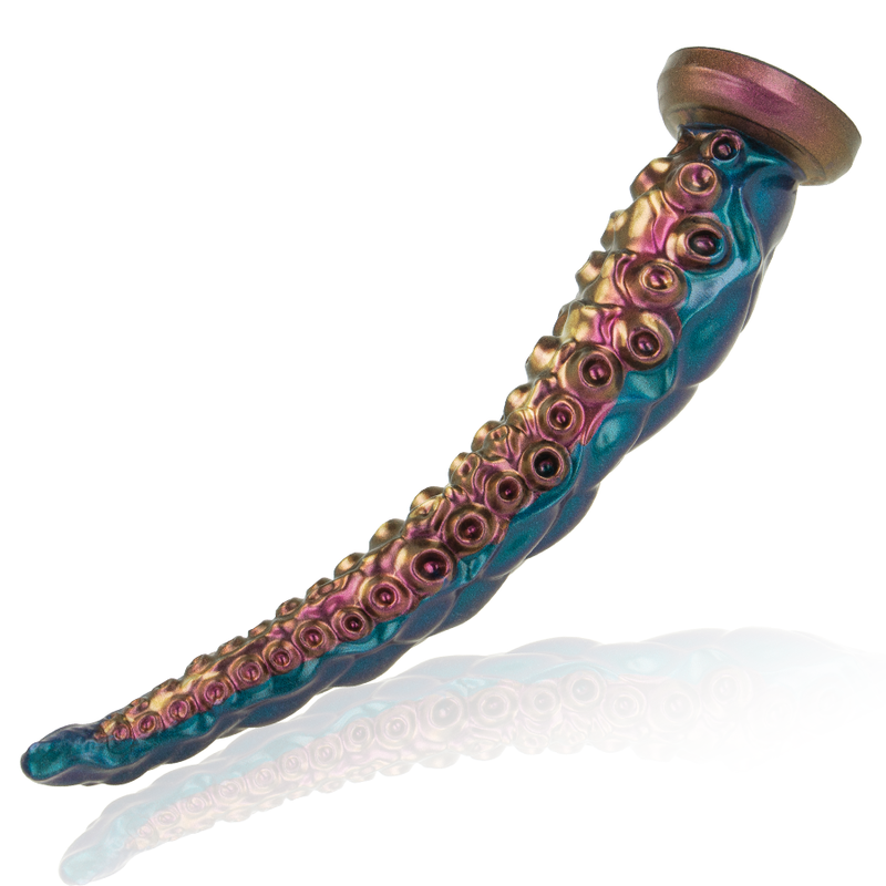 Dildo EPIC con tentacolo di grandi dimensioni, dettagli realistici, superficie liscia e design innovativo per piacere intenso.