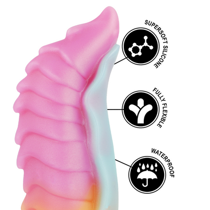 Dildo EPIC Kelpie a forma di cavallo dello spirito dell'acqua, dettagli realistici e superficie liscia, in morbido materiale.