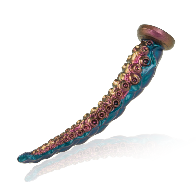 Dildo tentacolo EPIC di piccola taglia, design dettagliato a forma di tentacolo, in morbido materiale, per uso intimo.