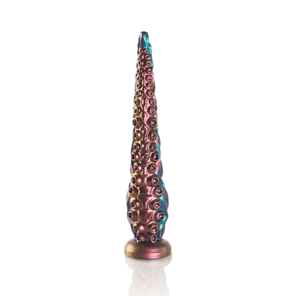 Dildo tentacolo EPIC di piccola taglia, design dettagliato e realistico, in silicone morbido, per uso intimo.