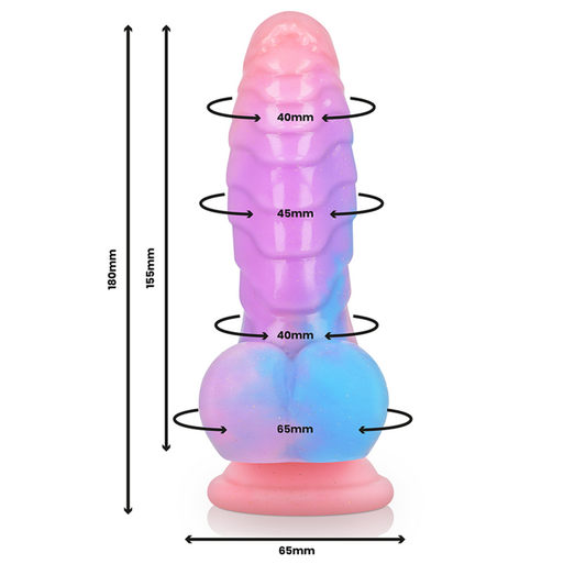 Dildo EPIC Empusa, guardiano di Ade, in materiale realistico con dettagli anatomici, ideale per giochi erotici e stimolazione.