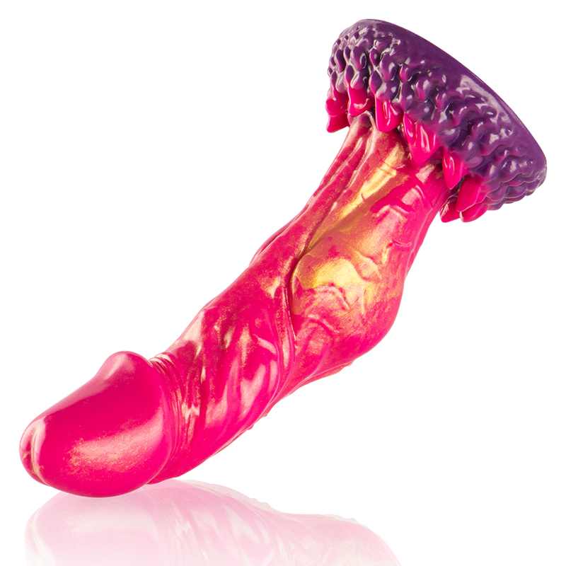 Dildo Cerberus Epic con design mitologico e dettagli realistici, materiale morbido e resistente, ideale per stimolazione intensa