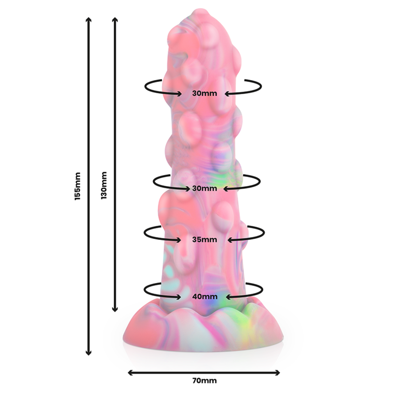 Spirito cambiforme EPIC con dildo Nixie, dettagli realistici e materiali di alta qualità, visibile nell'immagine.
