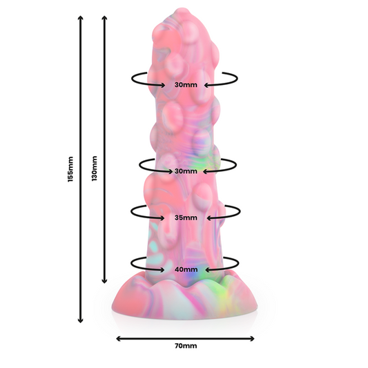 Spirito cambiforme EPIC con dildo Nixie, dettagli realistici e materiali di alta qualità, visibile nell'immagine.