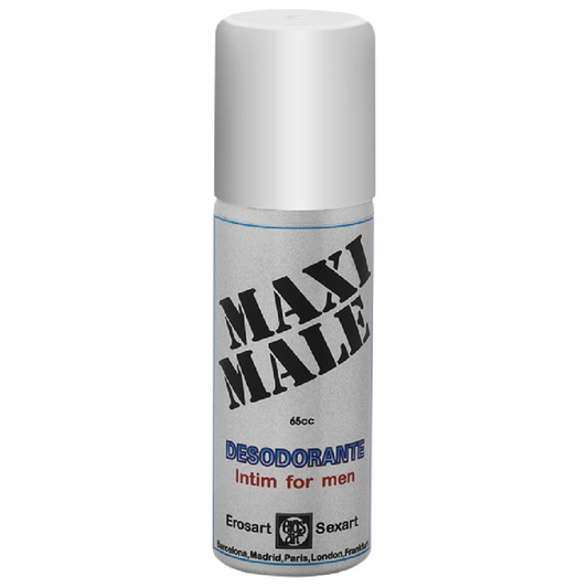 Deodorante intimo uomo EROS-ART ai feromoni, 75 ml, flacone con spray per una protezione fresca e discreta