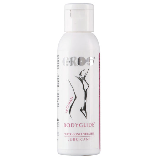 Lubrificante donna EROS BODYGLIDE silicone superconcentrato, 50 ml, con formula idratante e setosa, per uso intimo.