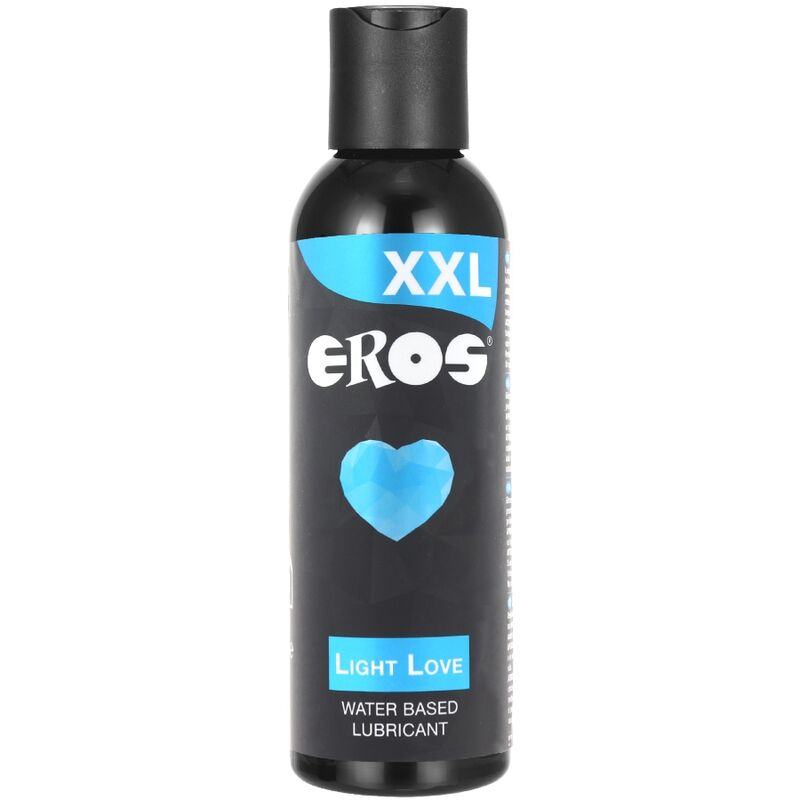 Gel lubrificante EROS XXL Light Love a base acqua, 150 ml, con formula morbida e idratante, ideale per uso intimo.