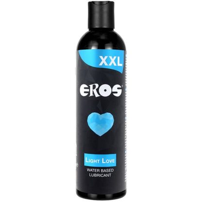 Gel lubrificante EROS XXL Light Love a base acqua, 300 ml, della linea EROS CLASSIC LINE, fluido e idratante.