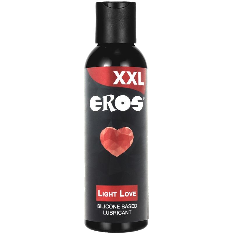 Gel lubrificante EROS XXL Light Love a base di silicone, 150 ml, ideale per massima scorrevolezza e comfort.