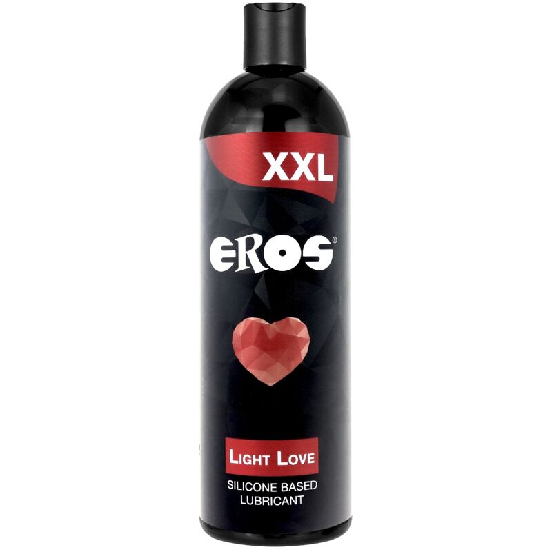 Gel lubrificante EROS XXL Light Love a base di silicone, 600 ml, della linea EROS CLASSIC LINE, per uso intimo.