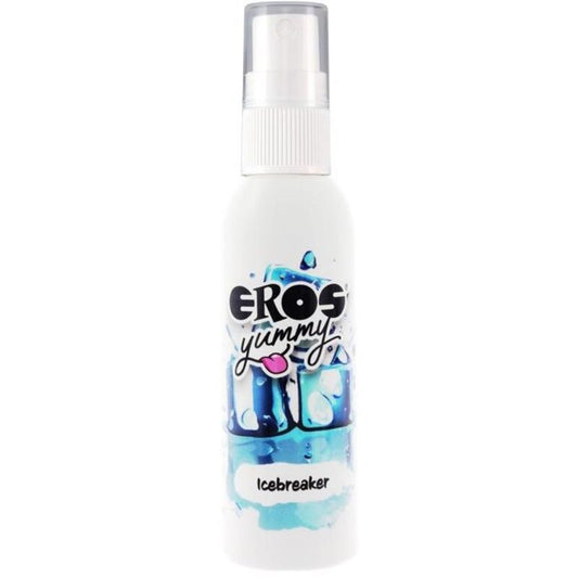 Spray corpo EROS YUMMY SPRAY CORPORAL ICEBREAK 50 ml della linea EROS CLASSIC LINE, con flacone da 50 ml.