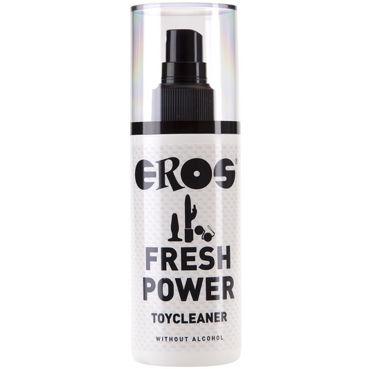 Eros Power Line Power senza alcool, prodotto per la cura personale, contenitore e dettagli del packaging visibili nell'immagine