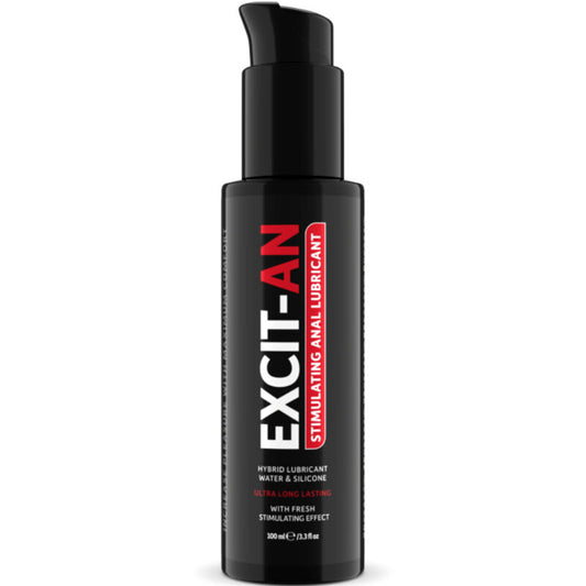 Vaso di 100ml di LUXURIA EXCIT-AN IBRIDO Silicone e Acqua, prodotto intimo della linea EXCITE con confezione elegante