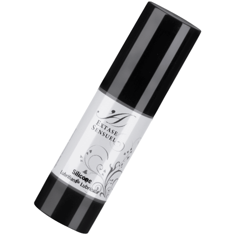 Lubrificante al silicone Extase Sensual da 30 ml, texture liscia e setosa, ideale per massaggi e uso intimo.