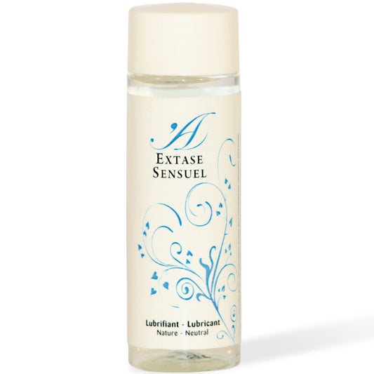 Lubrificante naturale Extase Sensual da 100 ml, texture liscia e trasparente, ideale per sensazioni intense e comfort.