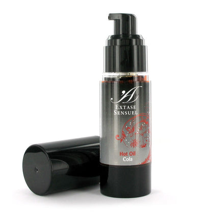Olio stimolante EXTASE SENSUAL Coda da 30 ml, bottiglia con etichetta elegante, ideale per il benessere intimo.