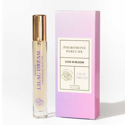 Profumo femminile Bloom di EYE OF LOVE, fragranza Indica Lilac Dream, bottiglia da 10 ml con aroma floreale e dolce