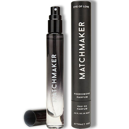 Profumo EYE OF LOVE Matchmaker Black Diamond con feromoni, 10 ml, aroma seducente e attraente per lei.