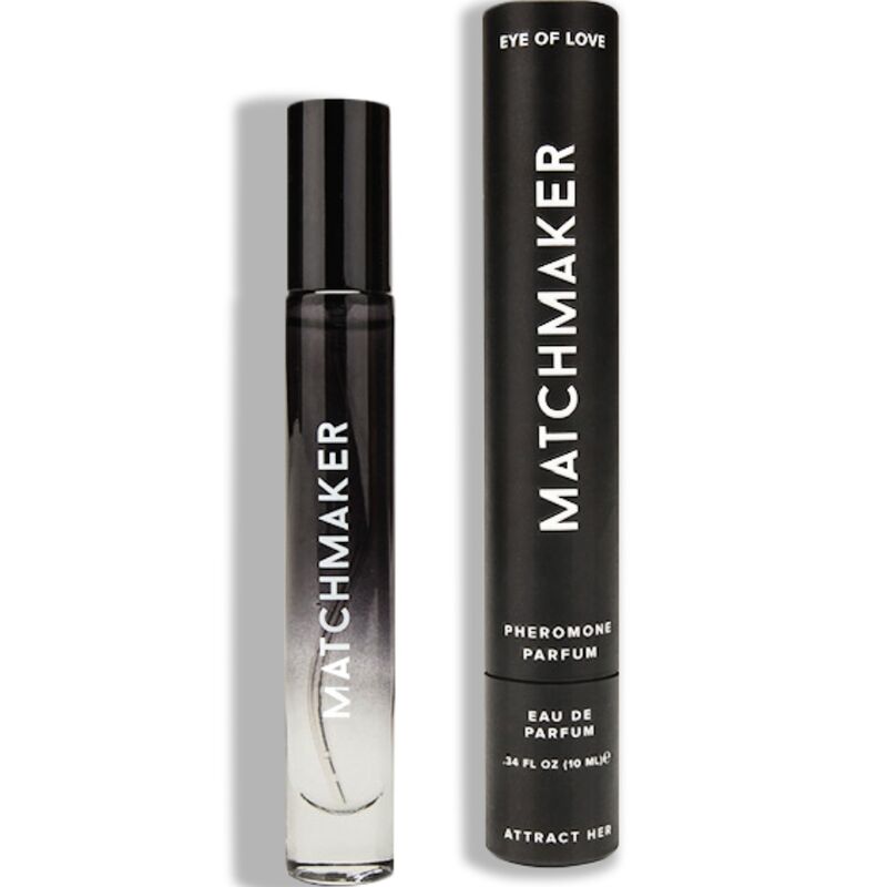 Profumo EYE OF LOVE Matchmaker Black Diamond con feromoni, 10 ml, per attrarre e affascinare con fragranza seducente