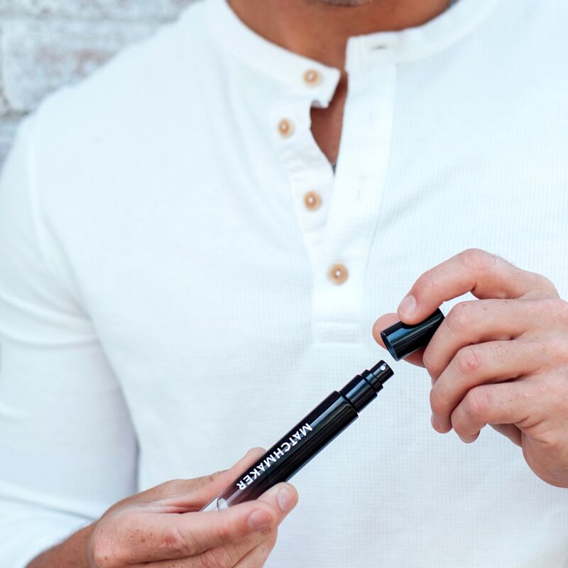 Profumo EYE OF LOVE Matchmaker Black Diamond con feromoni, 10 ml, spray attraente e seducente.