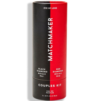 Set di due profumi di pheromone EYE OF LOVE Matchmaker per coppie, attrazione tra uomo e donna, 20 ml ciascuno.