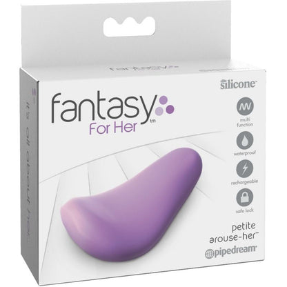 Piccola vibrazione Arouse-Her di Fantasy for Her, dispositivo di stimolazione vibrante e compatto per il piacere femminile.