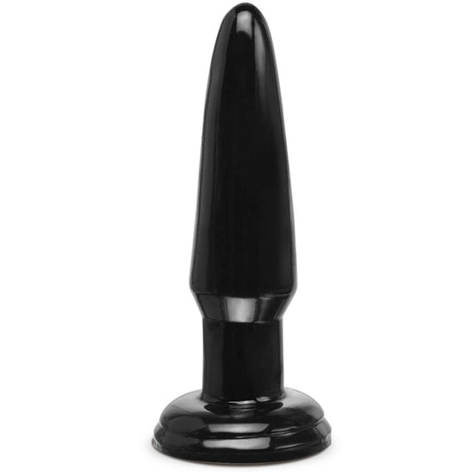 Plug anale FETISH FANTASY Limited Edition per principianti, 9 cm, in silicone nero, con design ergonomico e sicuro.