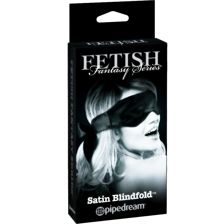 Benda in raso della linea Fetish Fantasy Limited Edition, dettaglio della fascia in tessuto lucido e morbido.