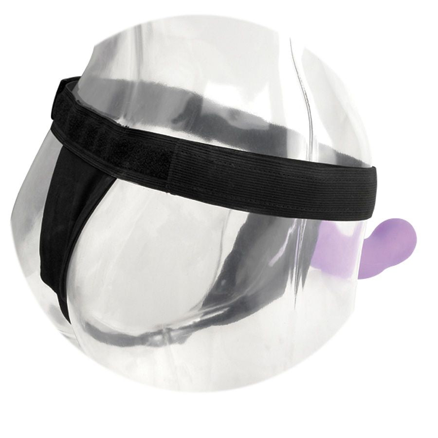 Imbracatura traspirante Fetish Fantasy Elite in morbido materiale nero, con dettagli regolabili e design seducente.