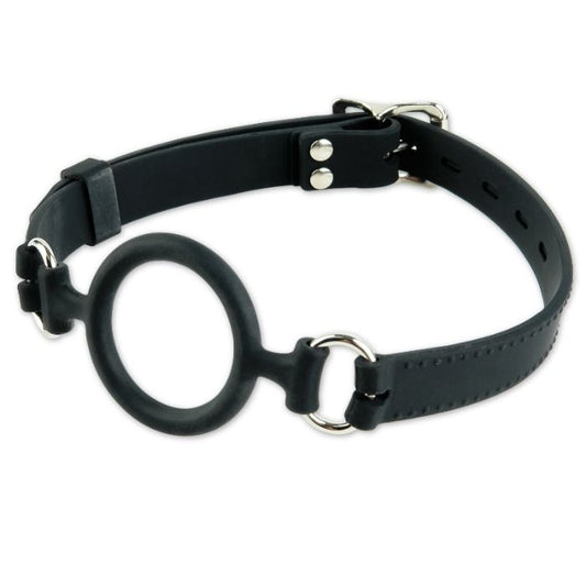 Morso con anello in silicone Fetish Fantasy Extreme, dispositivo di costrizione regolabile e sicuro, ideale per giochi BDSM.
