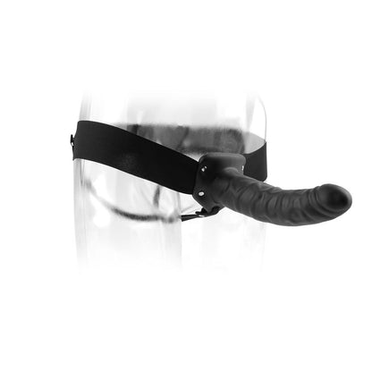 Cinturino in cavo nero da 19 cm della serie Fetish Fantasy, accessorio BDSM in stile fetish con dettagli in pelle nero.