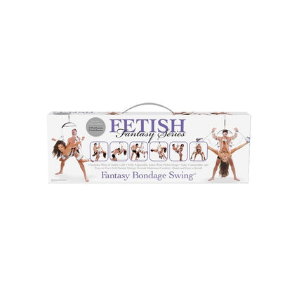 Alt text: Alternativa di bondage Fetish Fantasy Series con struttura stabile, cinghie regolabili e dettagli in tessuto nero.