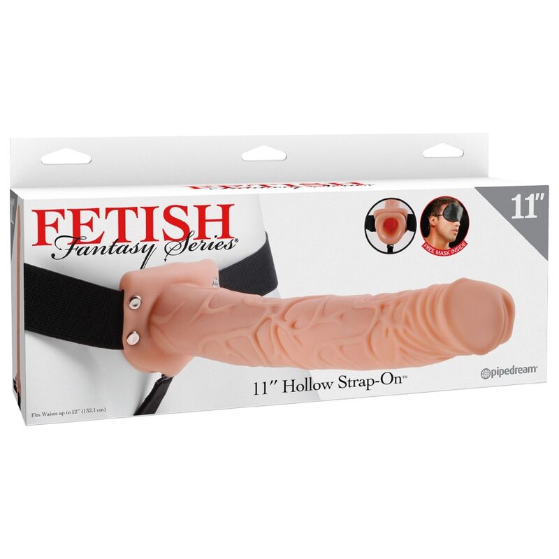 Imbracatura regolabile Fetish Fantasy Series con pene realistico di 28 cm, dettagli realistici e materiali di alta qualità.