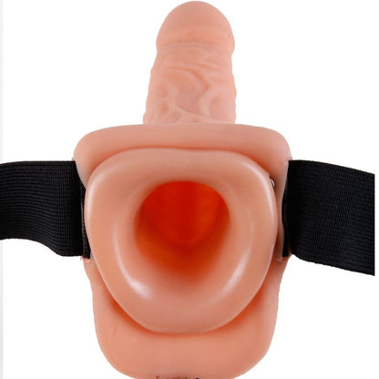 Imbragatura regolabile Fetish Fantasy Series con telecomando, pene realistico di 23 cm con testicoli, dettagli realistici.