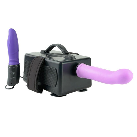 Macchina del sesso portatile della serie Fetish Fantasy, dispositivo compatto e discreto per piacere personale.
