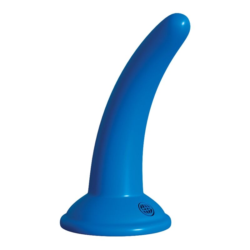 Strap-on per lui della serie Fetish Fantasy, dispositivo in silicone nero con cinturino regolabile e dettagli realistici.