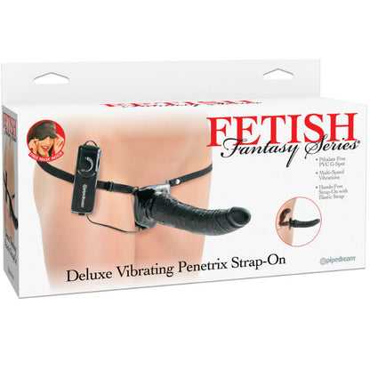 Strap-on vibrante Fetish Fantasy Series, accessorio per gioco erotico, con design realistico e dettagliate caratteristiche.