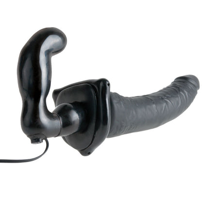Strap-on vibrante deluxe della FETISH FANTASY SERIES, dispositivo di gioco erotico con dettagli realistici e design di alta qualità.