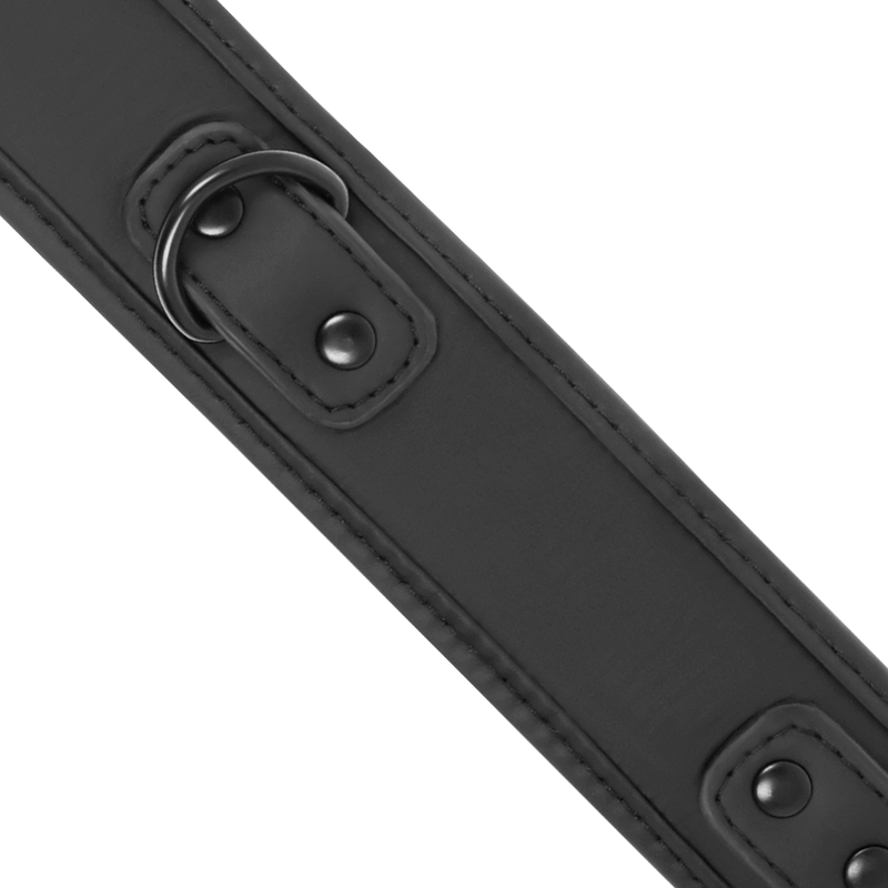 Collana a catena con fodera in neoprene di FETISH SUBMISSIVE BONDAGE, accessorio di bondage e sottomissione.