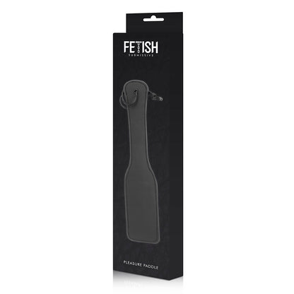 Frusta in pelle vegana FETISH SUBMISSIVE BONDAGE, con manico robusto e superficie liscia, ideale per giochi BDSM e bondage.