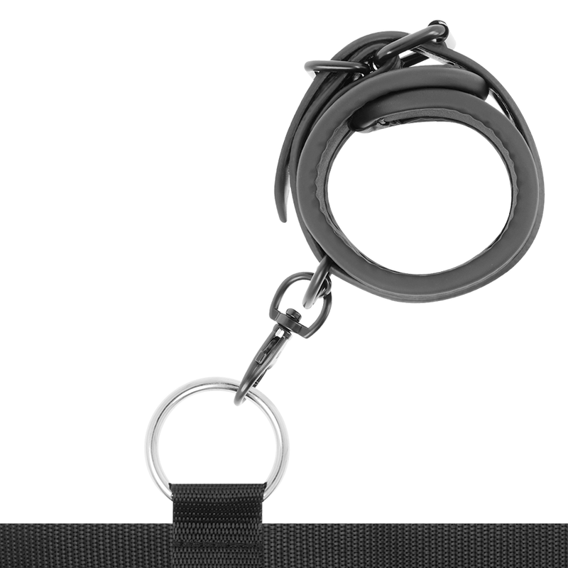 Set di cravatte da letto FETISH SUBMISSIVE BONDAGE con fodera in neoprene, ideale per giochi di ruolo e bondage.