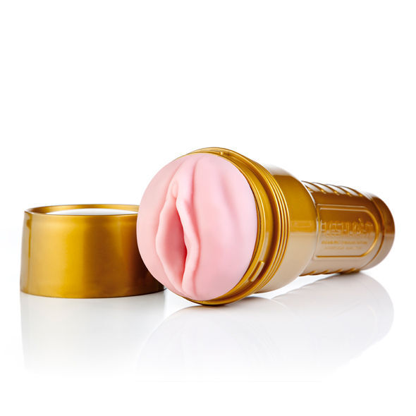Unità di allenamento Fleshlight Pink Lady Stamina con lancio universale e lubrificante Aqua 50 ml, per uso realistico e duraturo