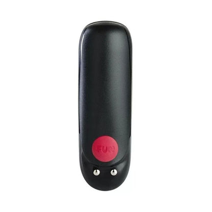 Bullet nero di Fun Factory, giocattolo vibrante in silicone nero con design ergonomico e stimolante.