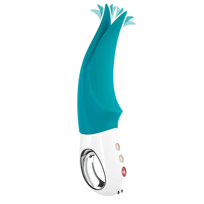 Vibratore clitoride Fun Factory Volta G5 Benzina, design elegante, superficie liscia, pronto per il piacere e la stimolazione.