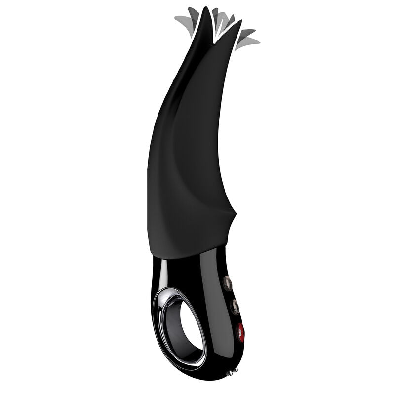Vibratore clitoride FUN FACTORY Volt Linea Nera con design elegante e superficie liscia, ideale per stimolazione mirata.