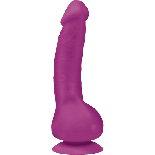 Dildo vibratore GREAL MINI in silicone fucsia di G-VIBE, piccolo e dettagliato, con superficie liscia e vibrante, visibile in immagine.