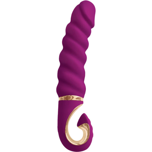 Vibratore G-VIBE G-Jack Mini in silicone viola, compatto e morbido, ideato per stimolazione G-spot e piacere personale.